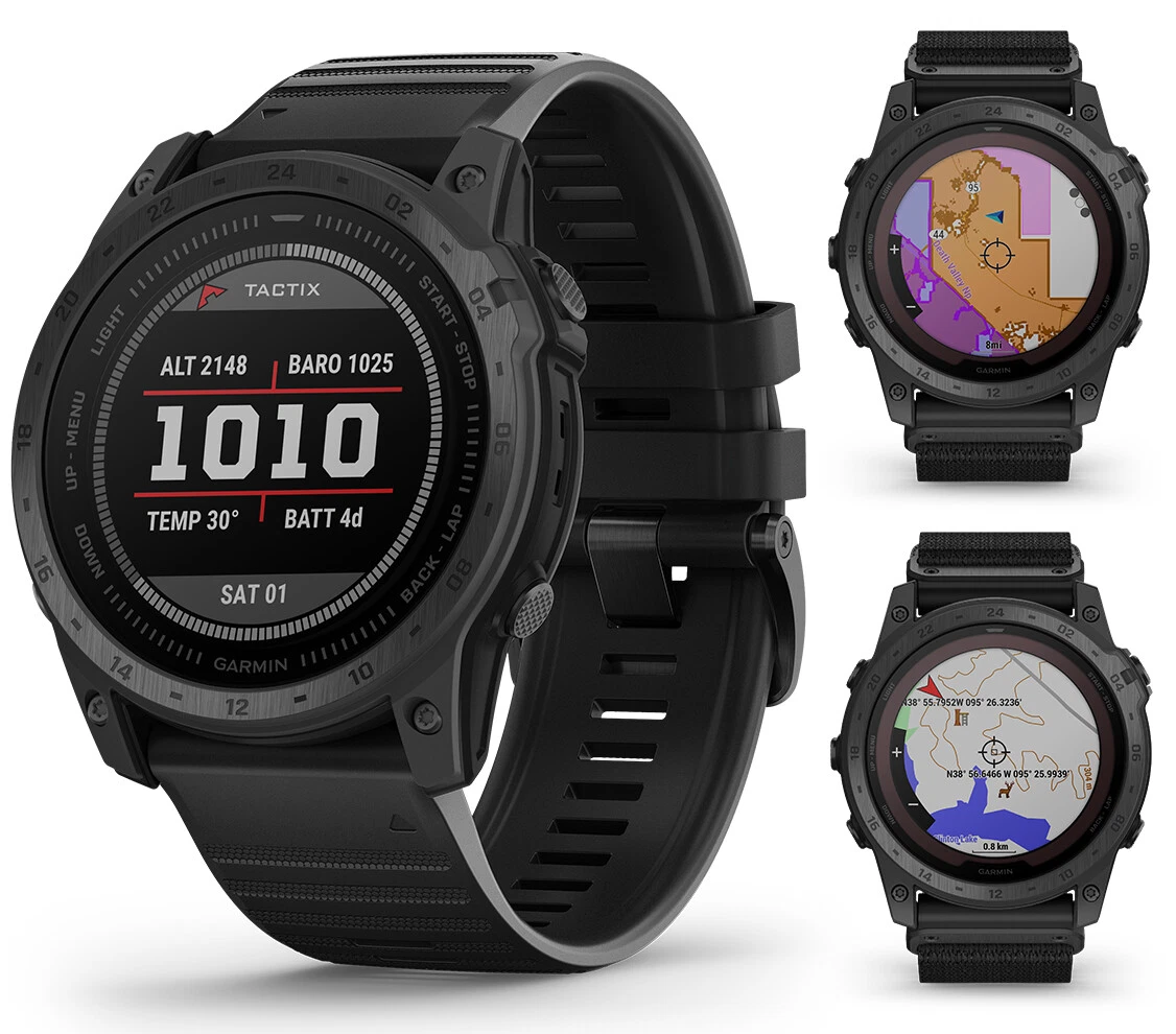 Garmin tactix 7 Standard / Pro / Pro Ballistics / AMOLED Tactical GPS  Smartwatch