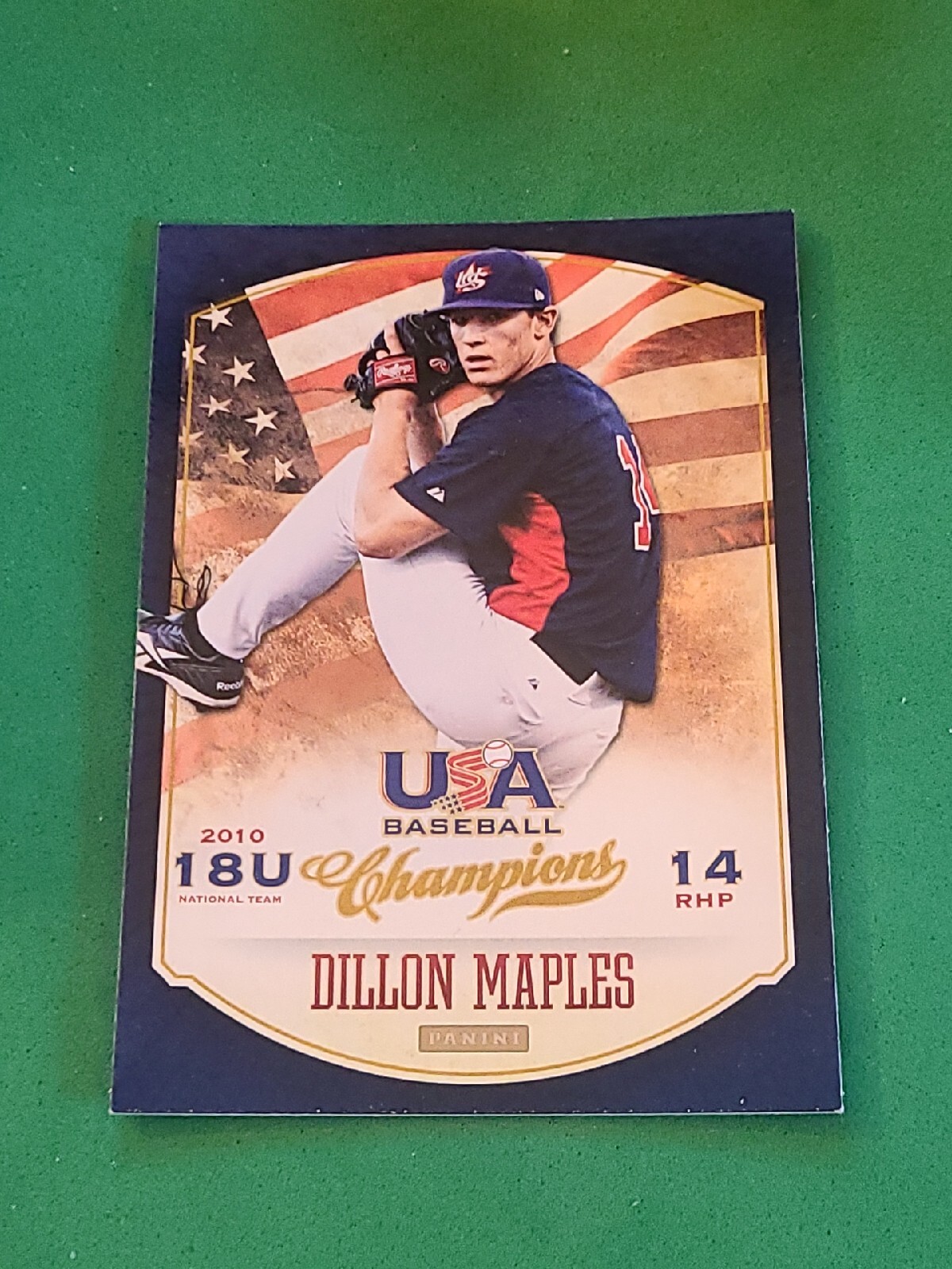 2013 Dillon Maples Panini USA Baseball Champions #102