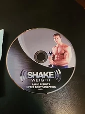 Shake Weight For Men Pro Rapid Results Upper Body Sculpting Exercise DVD ONLY 