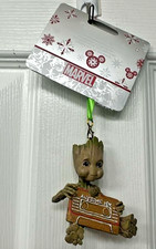  New Disney Sketchbook Guardians of the Galaxy Groot Eating Cassette Ornament