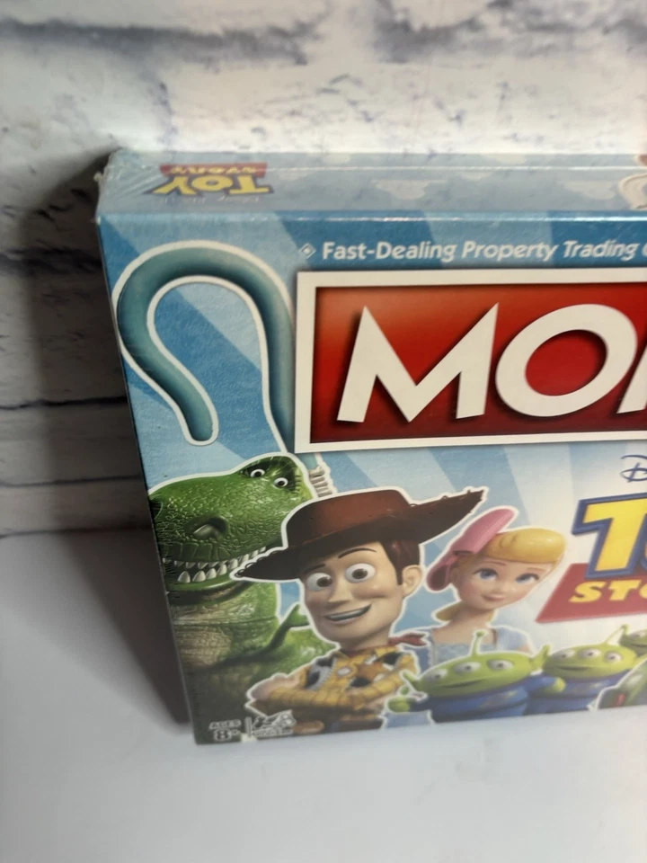 2018 Hasbro Monopoly Disney Pixar Original TOY STORY Edition (Sealed) - Image 2 of 4