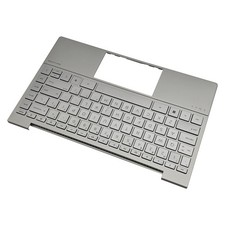 New Palmrest Upper Case For HP ENVY 13-BA Series With Backlit Keyboard Silver