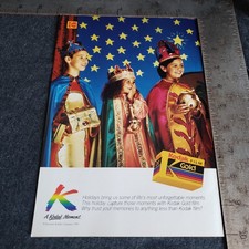 Vintage 1993 Kodak Gold Film Advertisement 1990s 35mm Film Print Ad