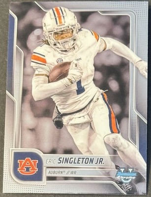 Eric Singleton Jr. (RC) 2025 Bowman Chrome University U #186 Auburn