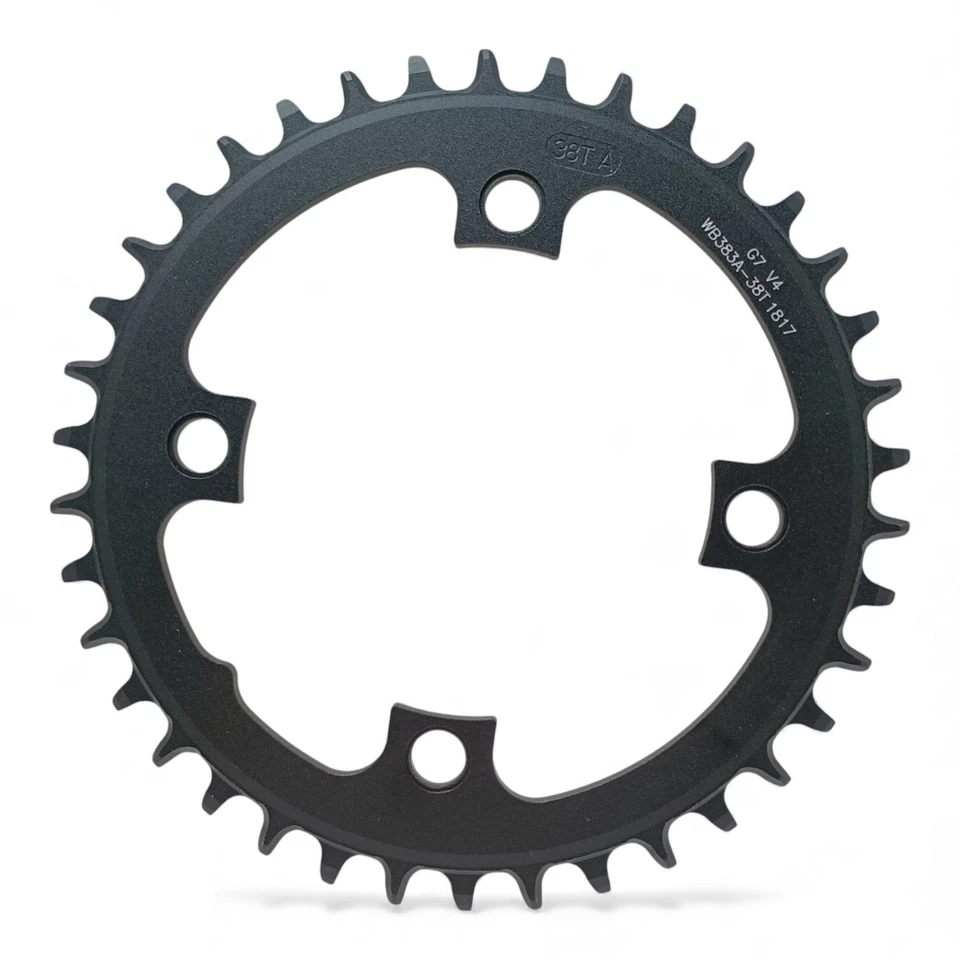 FSA Megatooth Narrow Wide Chainring 38t 104BCD Black Alloy - Image 3 of 4