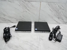 Lot of 2 HP MP9 G4 Retail Mini PC Computers Intel i5-8500T 2.1Ghz 8GB + Adapters