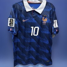 Nike France  Soccer Jersey Mbappe 10 Blue World Cup 2026 Patches Fan Player