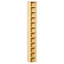 HOMCOM 204 CD Storage Unit, Storage Tower for Living Room, Home Office