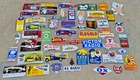 Lot of 50 Porcelain Enamel Signs – Mixed Designs, Vintage Style, single sided