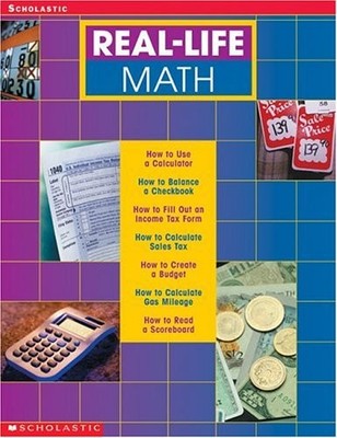 REAL-LIFE MATH WORKBOOK (REVISION) (REAL-LIFE WORKBOOKS) By Terry Cooper *VG+*