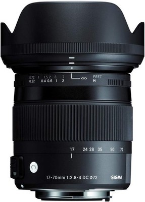 Sigma 17-70mm F2.8-4 Contemporary DC Macro OS HSM Lens for Nikon