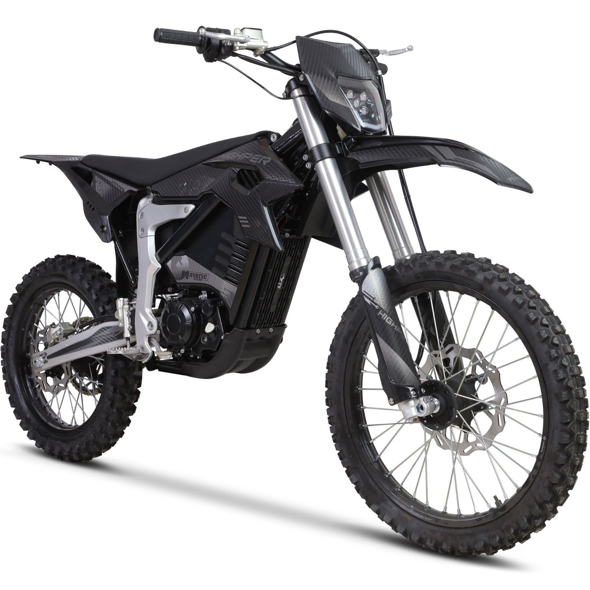 MotoTec Venom 12000W 72V Electric Dirt Bike 77MPH Street Legal
