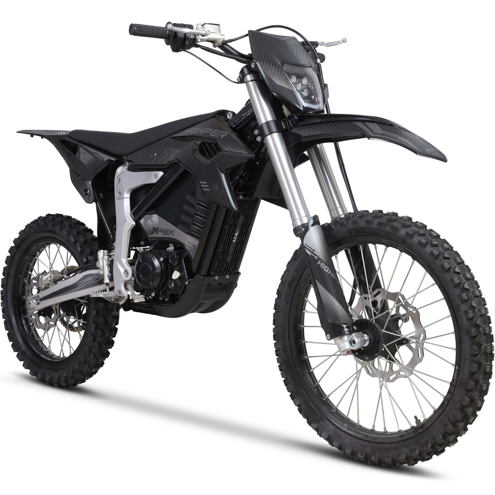 MotoTec Venom 12000W 72V Electric Dirt Bike 77MPH Street Legal Adult Off Road MX