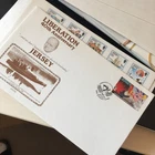 Jersey First Day Cover 40th Jersey Liberation 1985 Churchill FDC UNADDRESSED