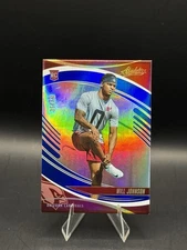 2025 Absolute Will Johnson Rookies RC Spectrum Blue /50 🔥 RC Cardinals