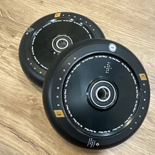 2 Pack UrbanArtt 125mm x 30 Pro Scooter Wheels Hollow Core Copper - NEW A3