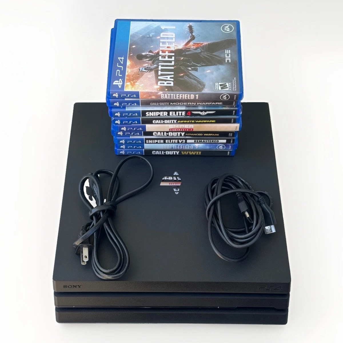 Sony PlayStation 4 Pro Black 1 TB Consoles for sale - eBay