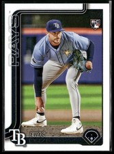 Eric Orze 2025 Topps Update #US212 Rookie Tampa Bay Rays