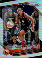 2025 Panini Prizm WNBA #86 Bria Hartley Silver Prizms