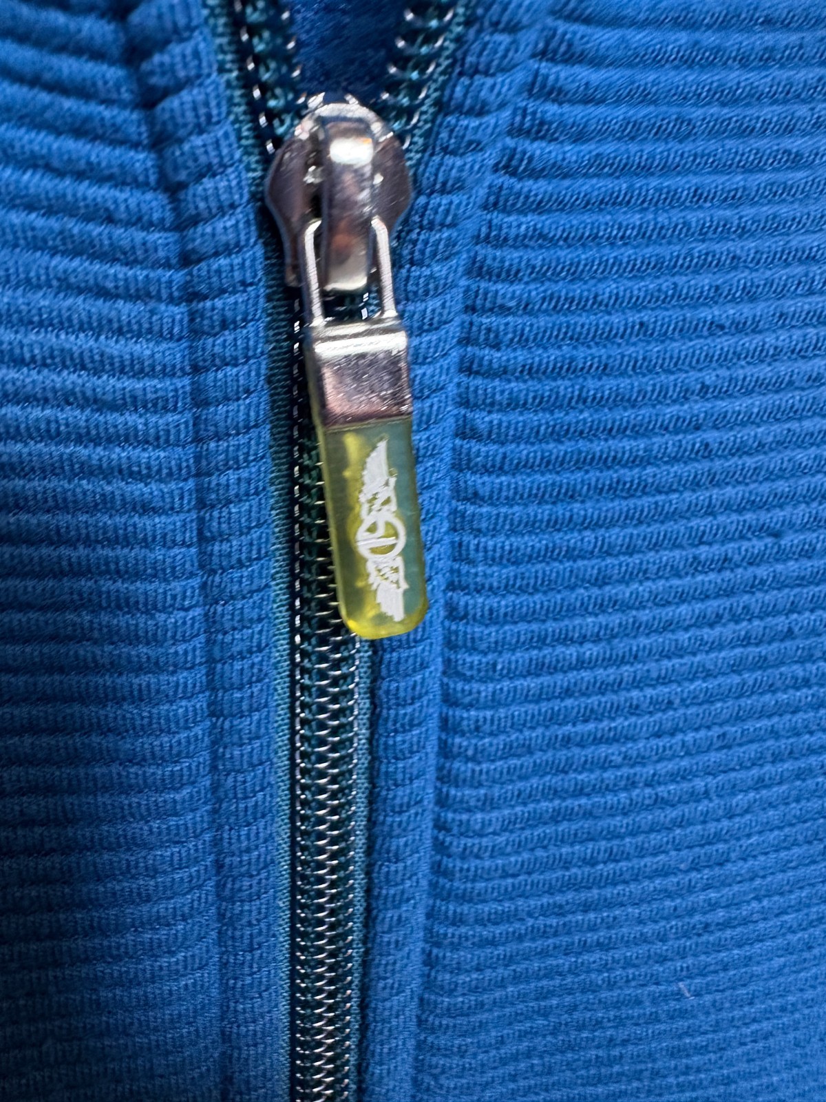 Straight Down Broadmoor Blue Pullover Womens 1/4 … - image 9