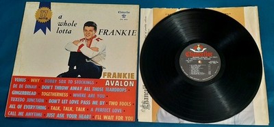 Frankie Avalon LP A Whole Lotta Frankie Chancellor CHL-5018