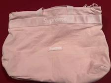 Supreme Cordura Tote Bag SS25 Light Pink Same Day Ship
