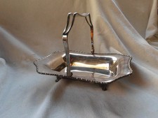 DUCAL PLATE HANDLED SERVING BASKET BREAD FRUIT etc NORTHERN GOLDSMITH COMPANY