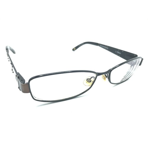 BCBGMAXAZRIA Antonia Black Brown Eyeglasses Frames 53-15 135 Designer Women