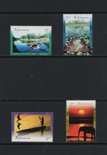 S6646   Botswana  2000   River scenes   4v.   MNH