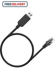 Radar Detector Cable, USB to RJ11 Cable,RJ11 Plug Power Cable,for RJ11-3.3ft 