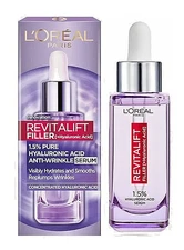 L'Oreal Paris Revitalift Filler Serum 1.5% Hyaluronic Acid – 100% Authentic New