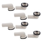 8 Pcs Air Conditioner Drain Connector Vacuum Adapter Hose Cap