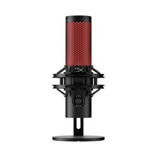 HyperX QuadCast 2 USB-C Condenser Microphone, Tap-to-Mute, LED, Shock Mount