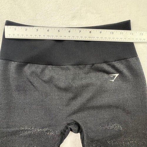 Gymshark Adapt Ombre Leggings Sin Costuras Mujer M Negro Gris tiro alto Elástico - Imagen 10 de 14