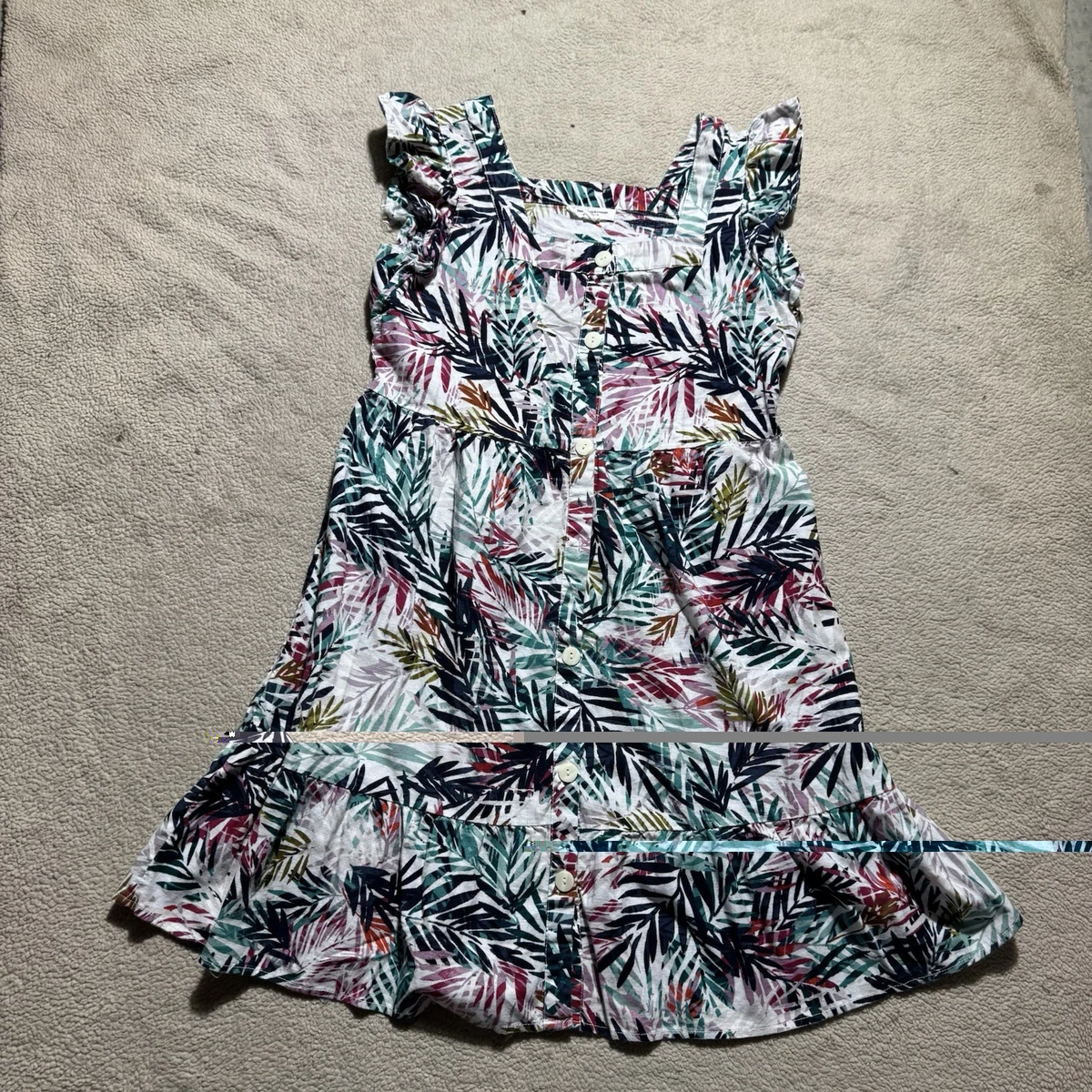 beach lunch lounge linen dress Navy Linen Maxi Dress with Button Back main image 0