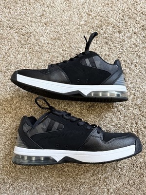 DC Versatile ADYS200075-BLO Mens Black Nubuck Skate Inspired Sneakers Shoes 10.5