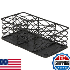 American Metalcraft BNCB84 Caddy, 8.5"L x 4.375"W, Black