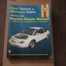 Haynes Repair Manual #36075 Ford Taurus & Mercury Sable 1996-2005
