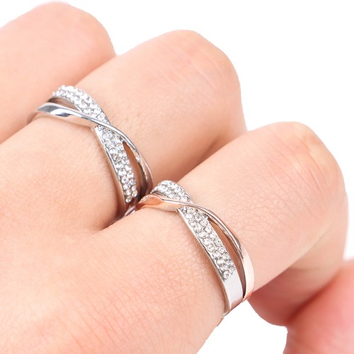 Weight Loss Crystal Rhinestone Ring Slimming Healthcare Ring Magnetic Jewelry - Picture 8 of 24