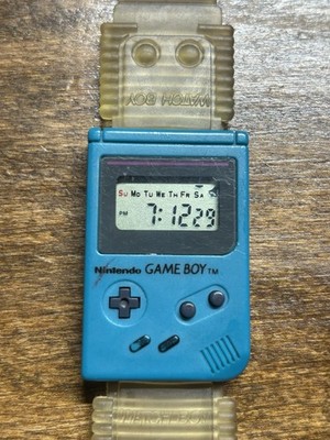 Nintendo GAME BOY WATCH BOY GBE-0021993年 Vintage 1992 Nintendo Watch Boy Game Boy LCD Watch - Works! | eBay
