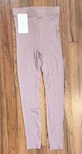 Fabletics Restoreknit High-waisted leggings Small 6 trail dust rose pink New .