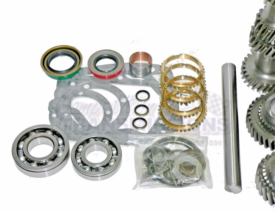 Kit de reconstrução M22 Muncie com controles deslizantes de conjunto de engrenagens e mais 26 entradas de spline relação 2,20 - Imagem 4 de 4