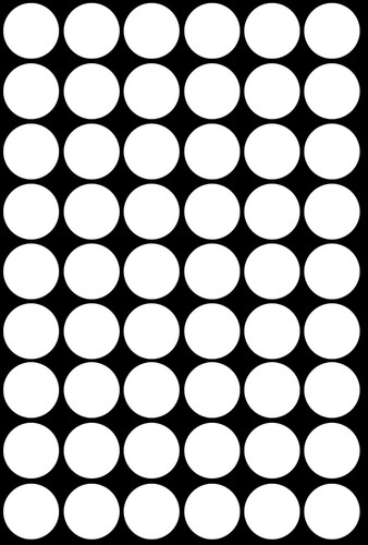 Small polka dot/Spot/Circle Shaped Vinyl Wall Stickers, Decals, Craft Cardmaking - Picture 5 of 23