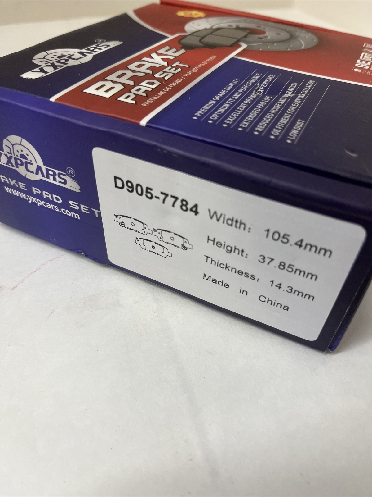 Brake Pads YXPCARS D905-7784