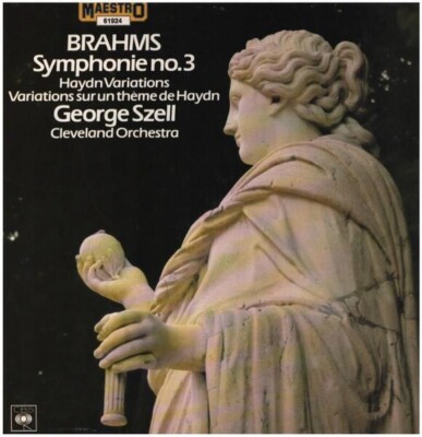LP Brahms Symphony No. 3 / Haydn Variations/Variations Sur Un Theme De Haydn