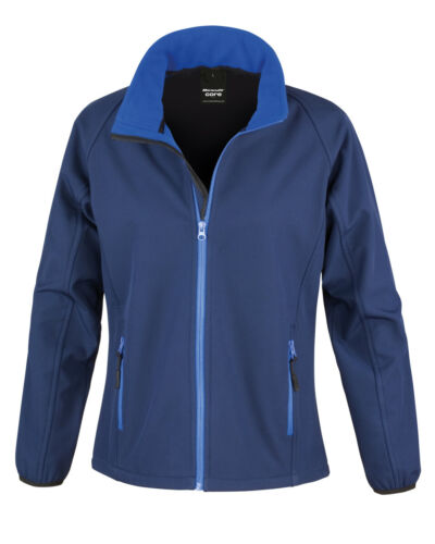 Damen 'Bedruckbar Result Core Softshell Windfeste Jacke Mantel - Bild 7 von 10