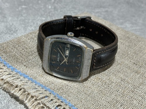 Vintage men's wrist watchwatch Poljot, (flight), mechanical - Picture 3 of 12