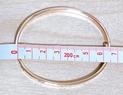 Cartier LOVE BRACELET pink gold # 19 w/Box storage case
