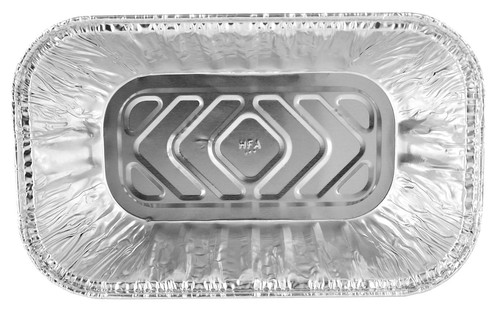  Handi-Foil 1 lb. Aluminum Mini-Loaf/Bread Pan 25 Pack - Disposable Baking Tin - 第 4/6 張圖片