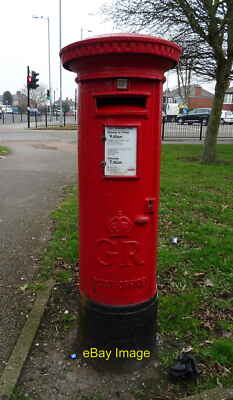 Foto 12x8 George V Briefkasten auf Fairfax Avenue, Hull Cottingham Postbox No. c2019